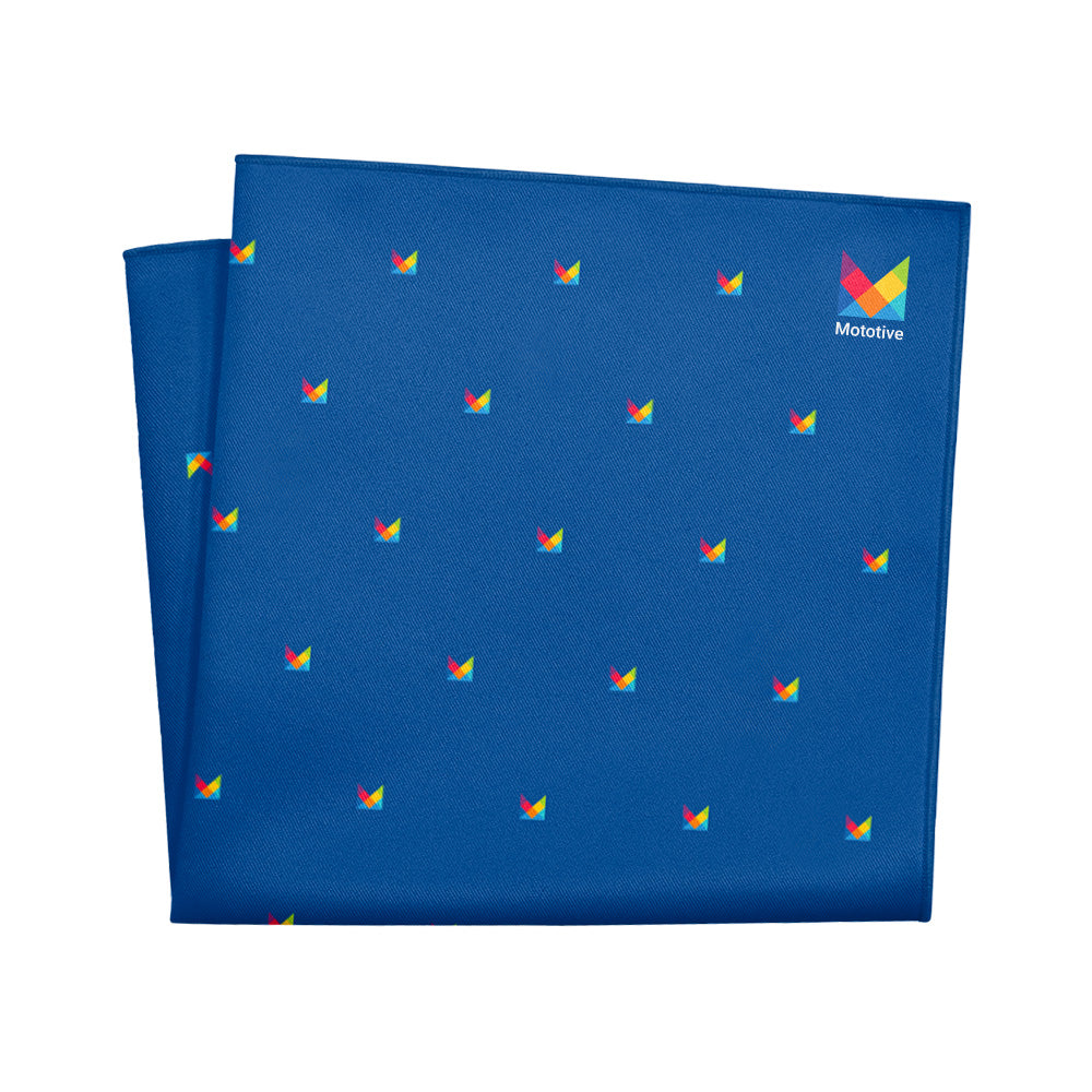 Sample Pocket Square - folded - Knotty Tie Co.