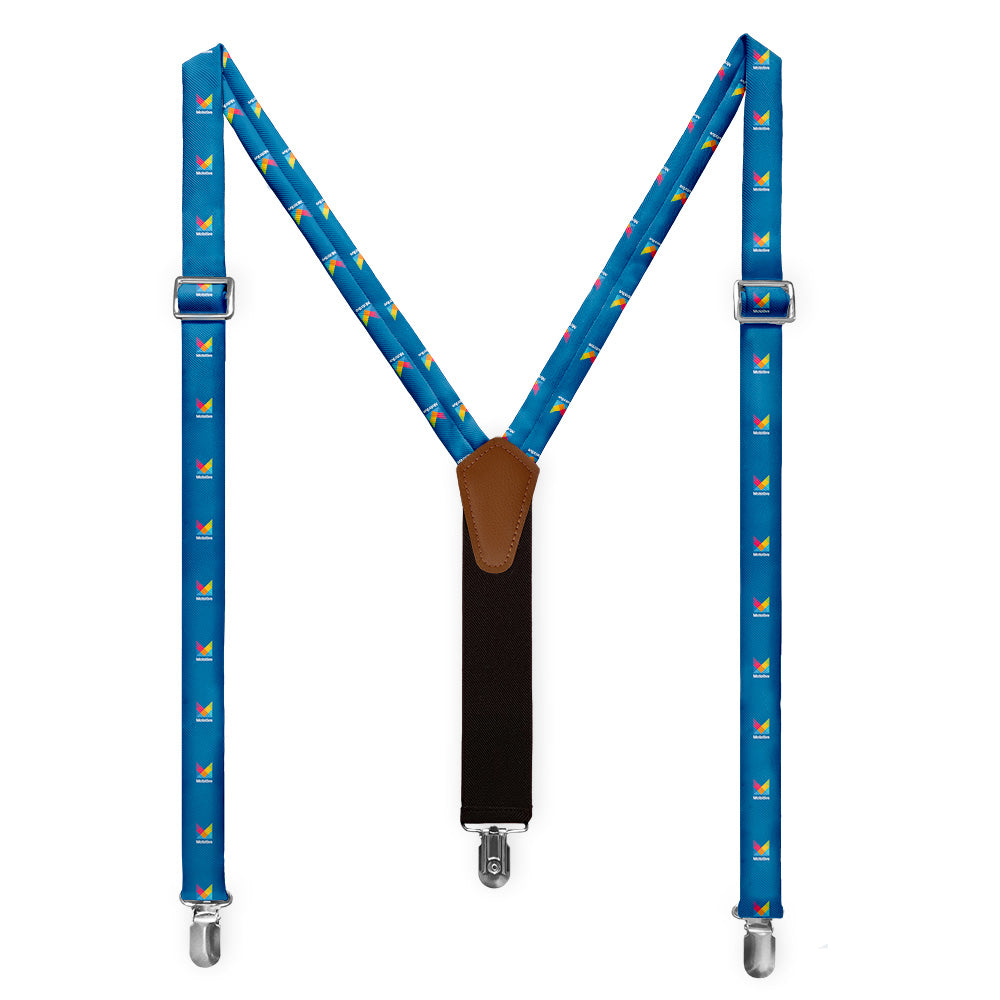 Sample Suspenders - full view - Knotty Tie Co.