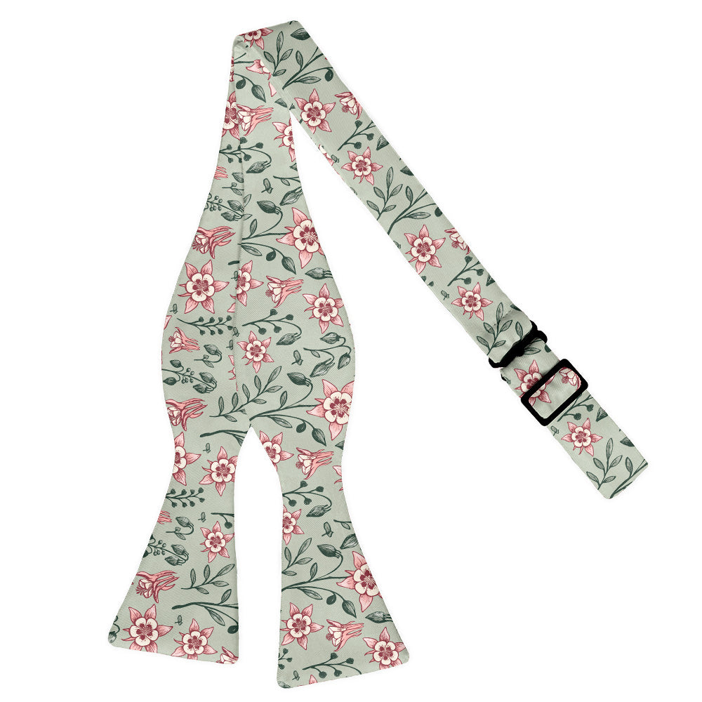 Mountain Columbine Bow Tie - Self Tie Flat - Knotty Tie Co.