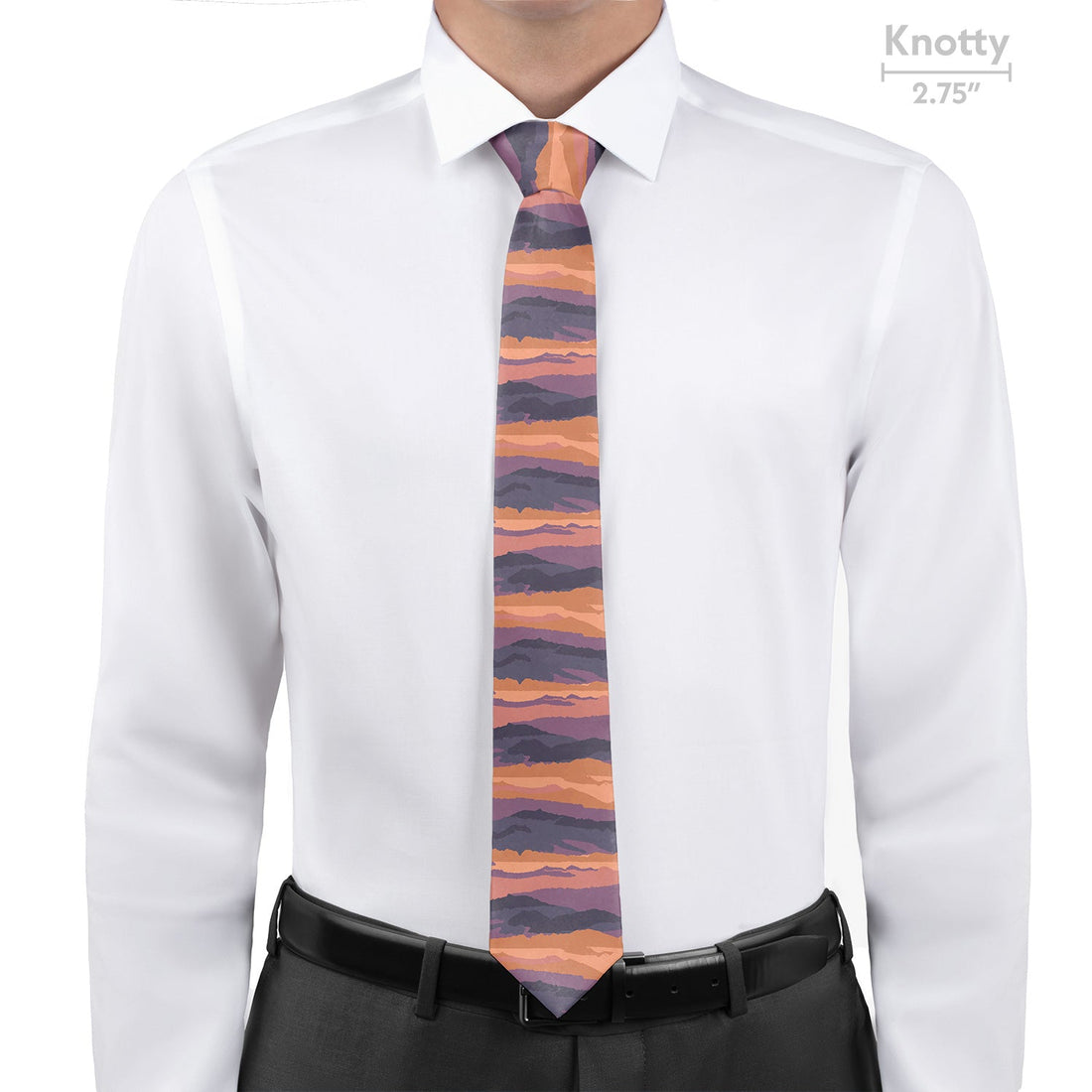 Mountain Sunset Necktie - Knotty - Knotty Tie Co.