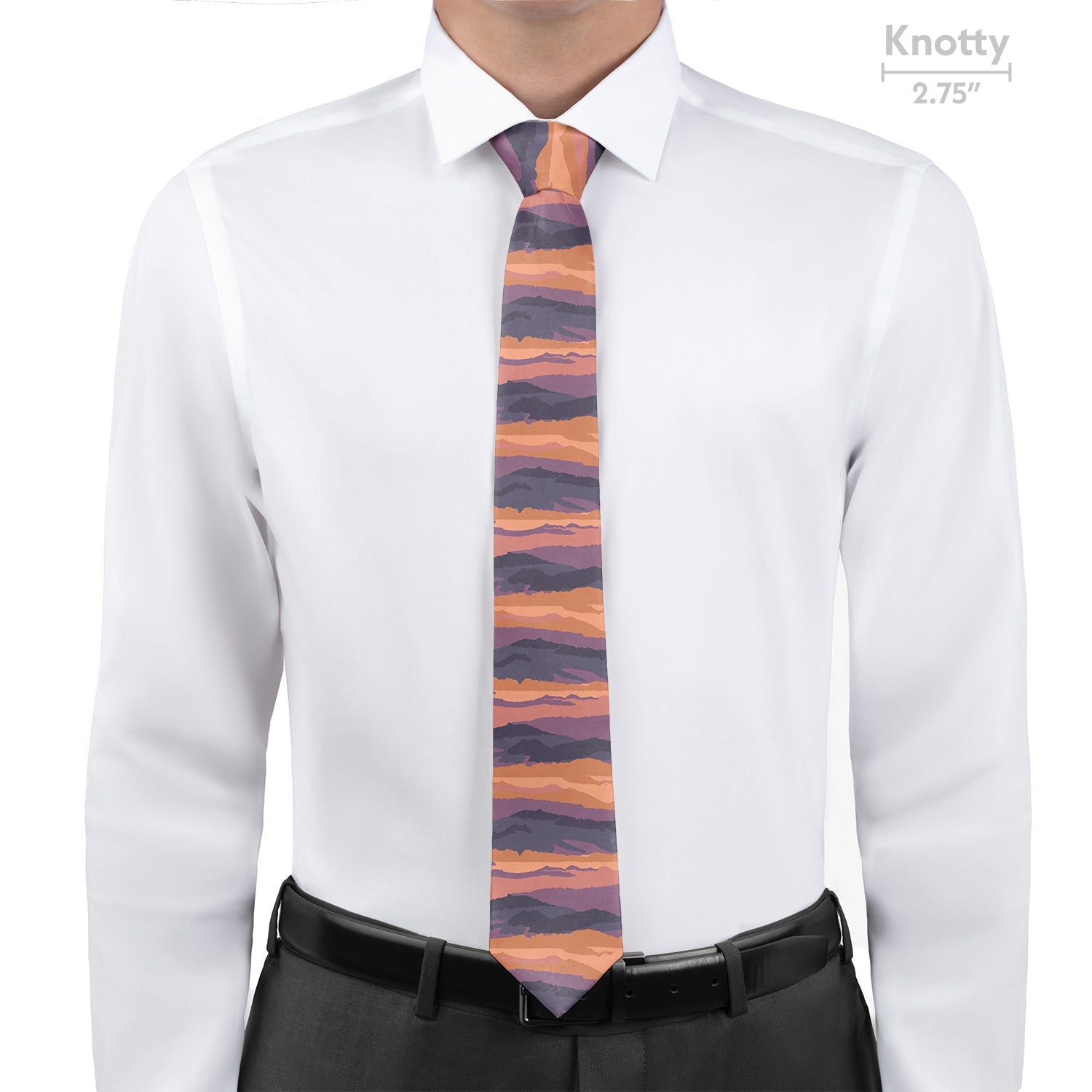 Mountain Sunset Necktie - Knotty - Knotty Tie Co.
