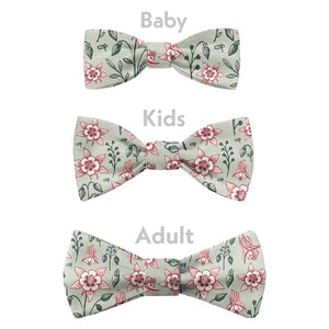 Mountain Columbine Bow Tie - Bow Sizes - Knotty Tie Co.