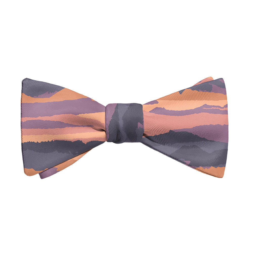 Mountain Sunset Bow Tie - Adult Standard Self-Tie 14-18" -  - Knotty Tie Co.