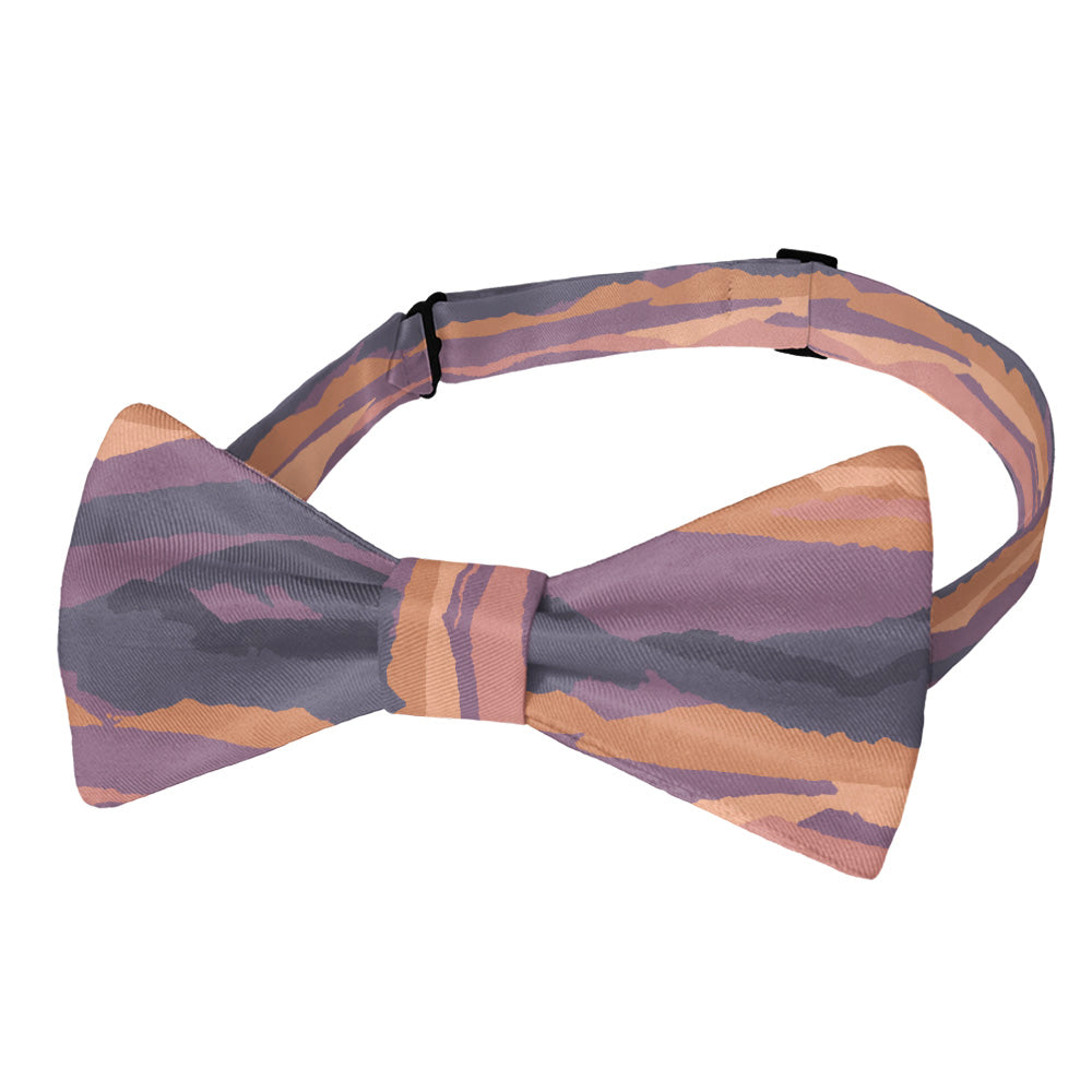 Mountain Sunset Bow Tie - Adult Pre-Tied 12-22" -  - Knotty Tie Co.