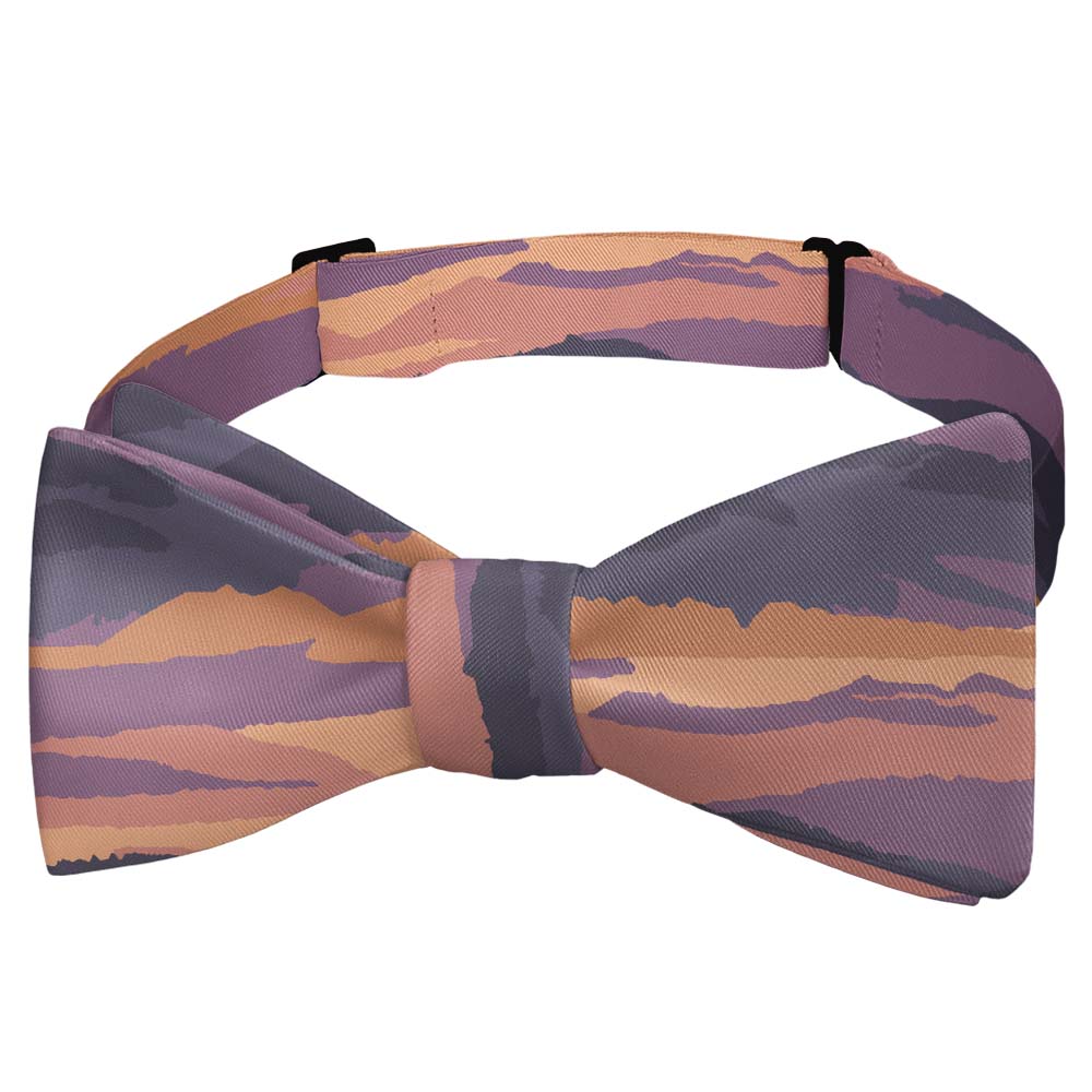 Mountain Sunset Bow Tie - Self Tie Bow Tie - Knotty Tie Co.