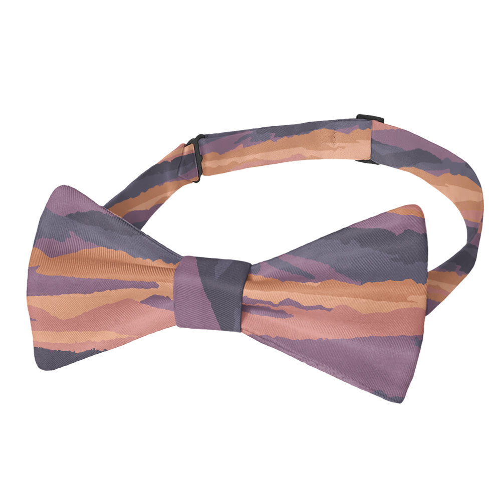 Mountain Sunset Bow Tie - Pre-Tied Bow Tie - Knotty Tie Co.