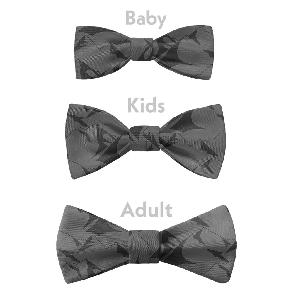 Mountains Bow Tie - Bow Sizes - Knotty Tie Co.