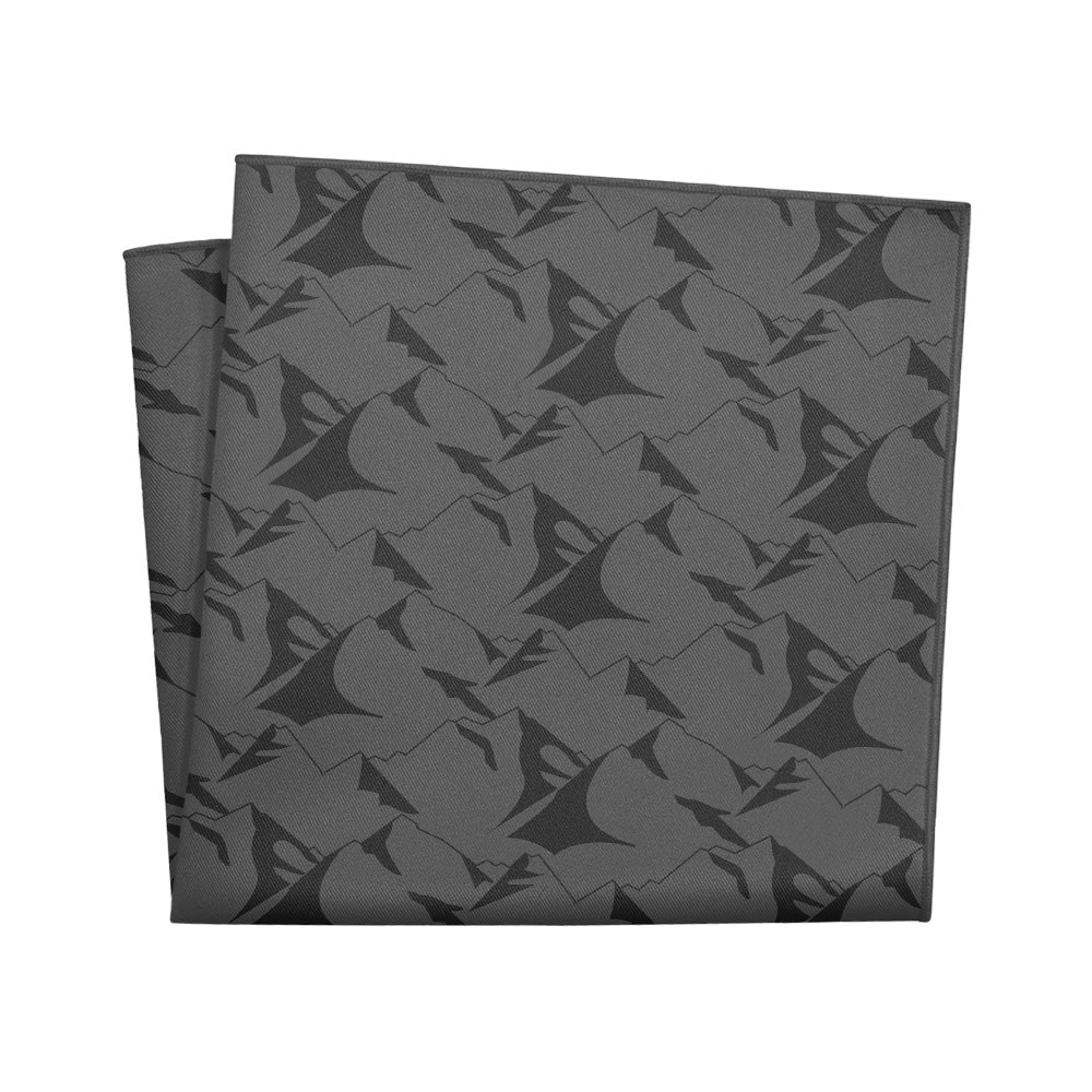 Mountains Pocket Square - 12" Square - Knotty Tie Co.