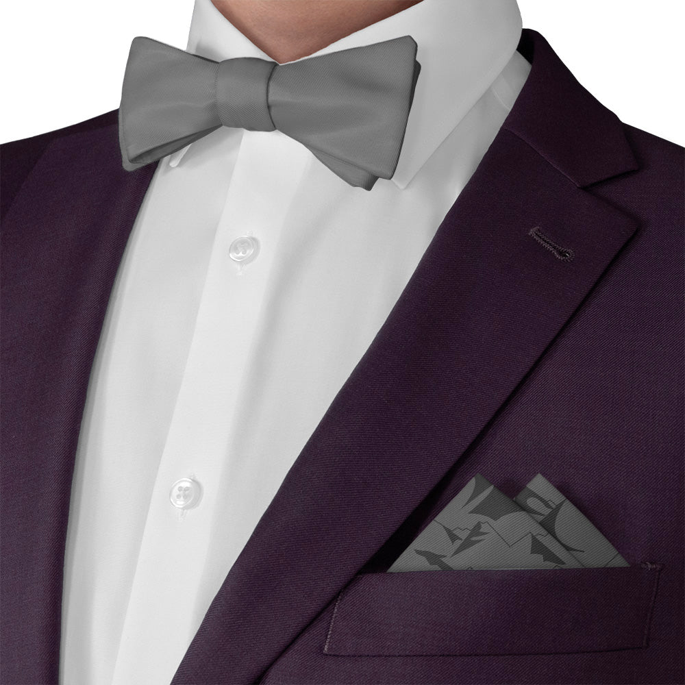 Mountains Pocket Square - Matching Bow Tie - Knotty Tie Co.