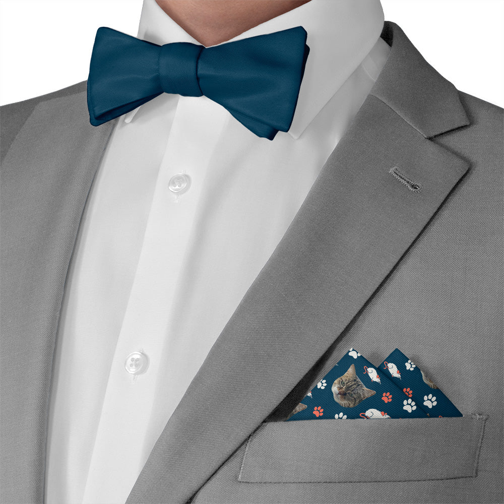 Mouse Trap Photo Pocket Square - Matching Bow Tie - Knotty Tie Co.