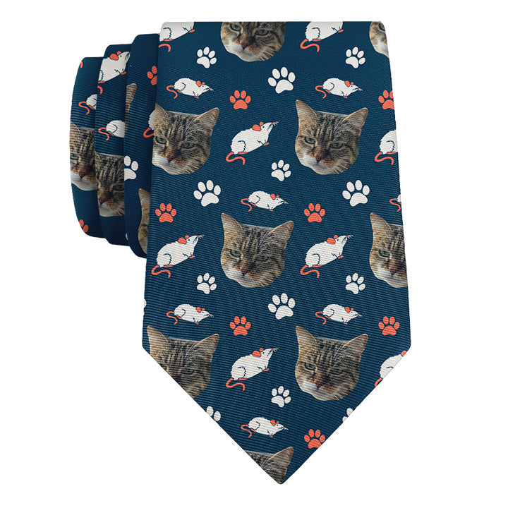 Mouse Trap Photo Tie - Rolled - Knotty Tie Co.