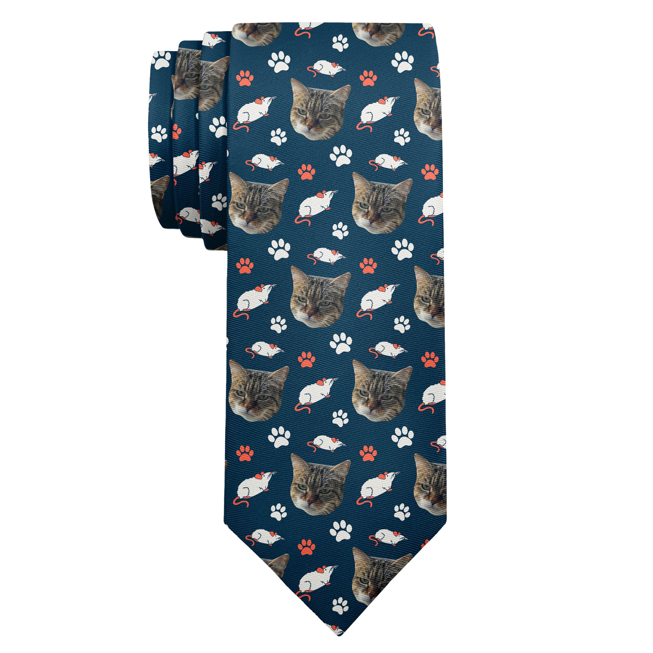 Mouse Trap Photo Tie - Long Roll - Knotty Tie Co.