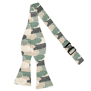 Musa Floral Bow Tie - Self Tie Flat - Knotty Tie Co.