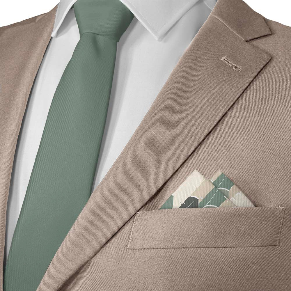 Musa Floral Pocket Square