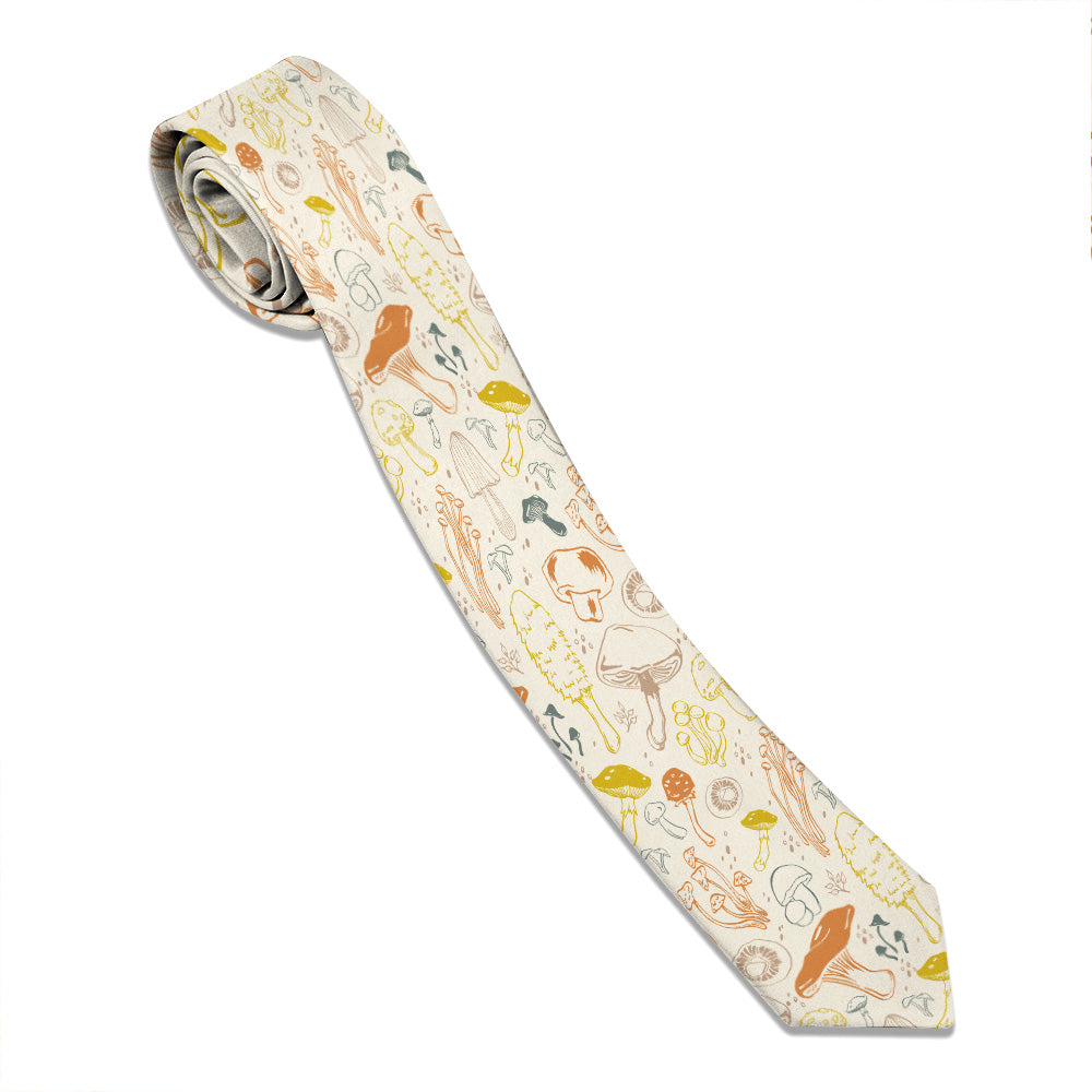 Mushrooms Necktie -  -  - Knotty Tie Co.
