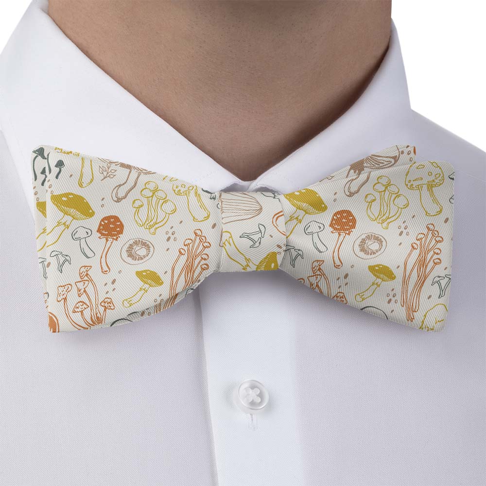 Mushrooms Bow Tie - Bow Tie with Dress Shirt - Knotty Tie Co.