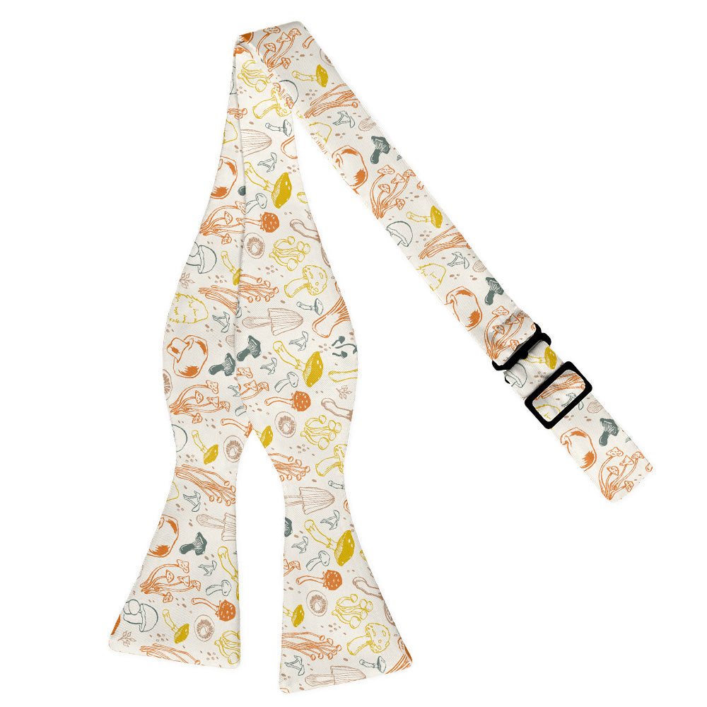 Mushrooms Bow Tie - Self Tie Flat - Knotty Tie Co.