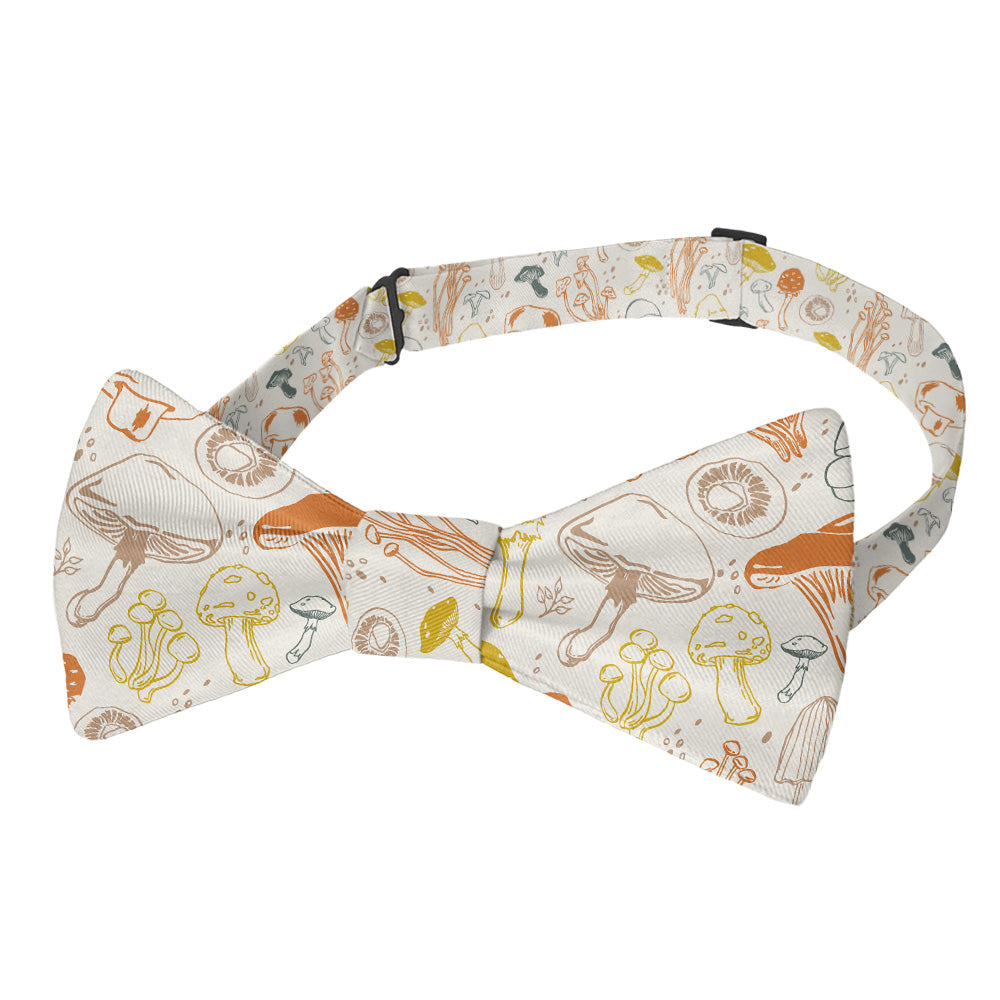 Mushrooms Bow Tie - Pre-Tied Bow Tie - Knotty Tie Co.
