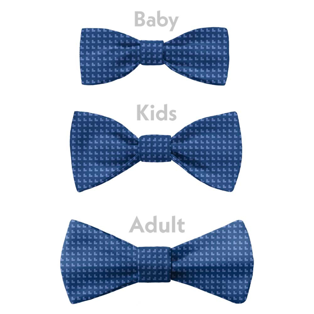 Nailhead Bow Tie - Bow Sizes - Knotty Tie Co.
