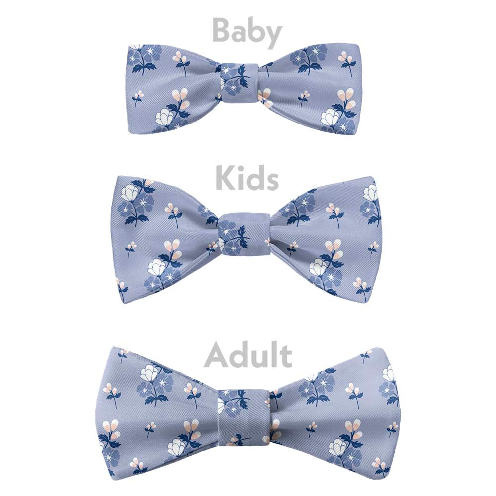 Nani Floral Bow Tie - Bow Sizes - Knotty Tie Co.