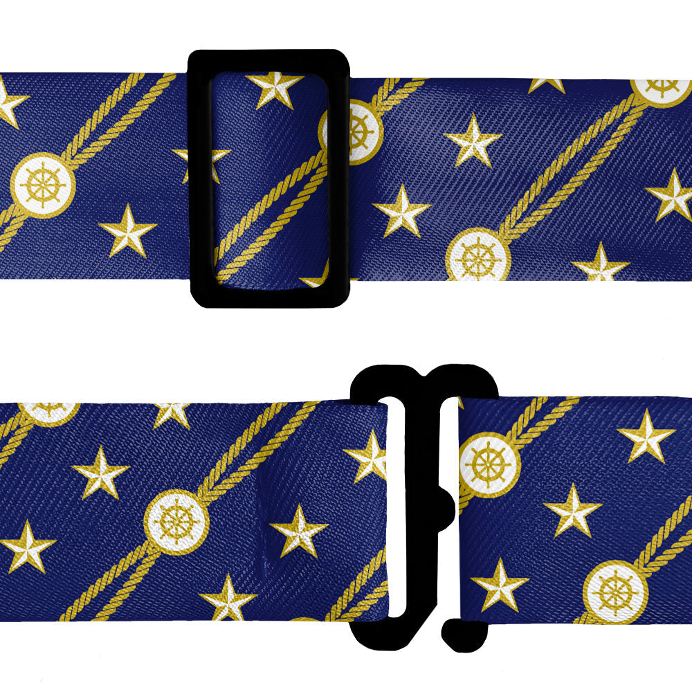 Nautical Stripe Bow Tie - Bow Tie Hardware - Knotty Tie Co.