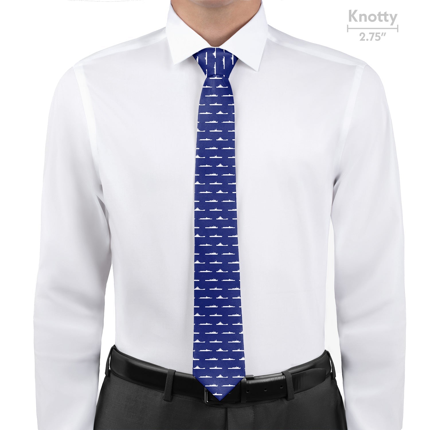 Naval Ships Necktie - Knotty - Knotty Tie Co.