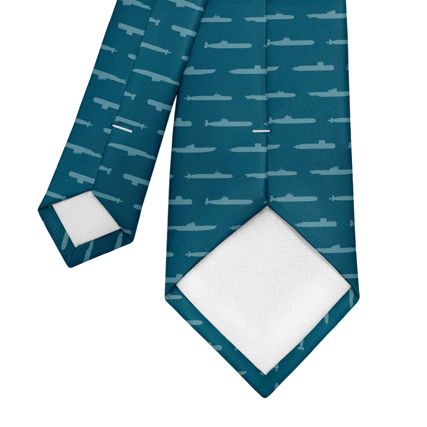 Naval Subs Necktie - Tipping - Knotty Tie Co.