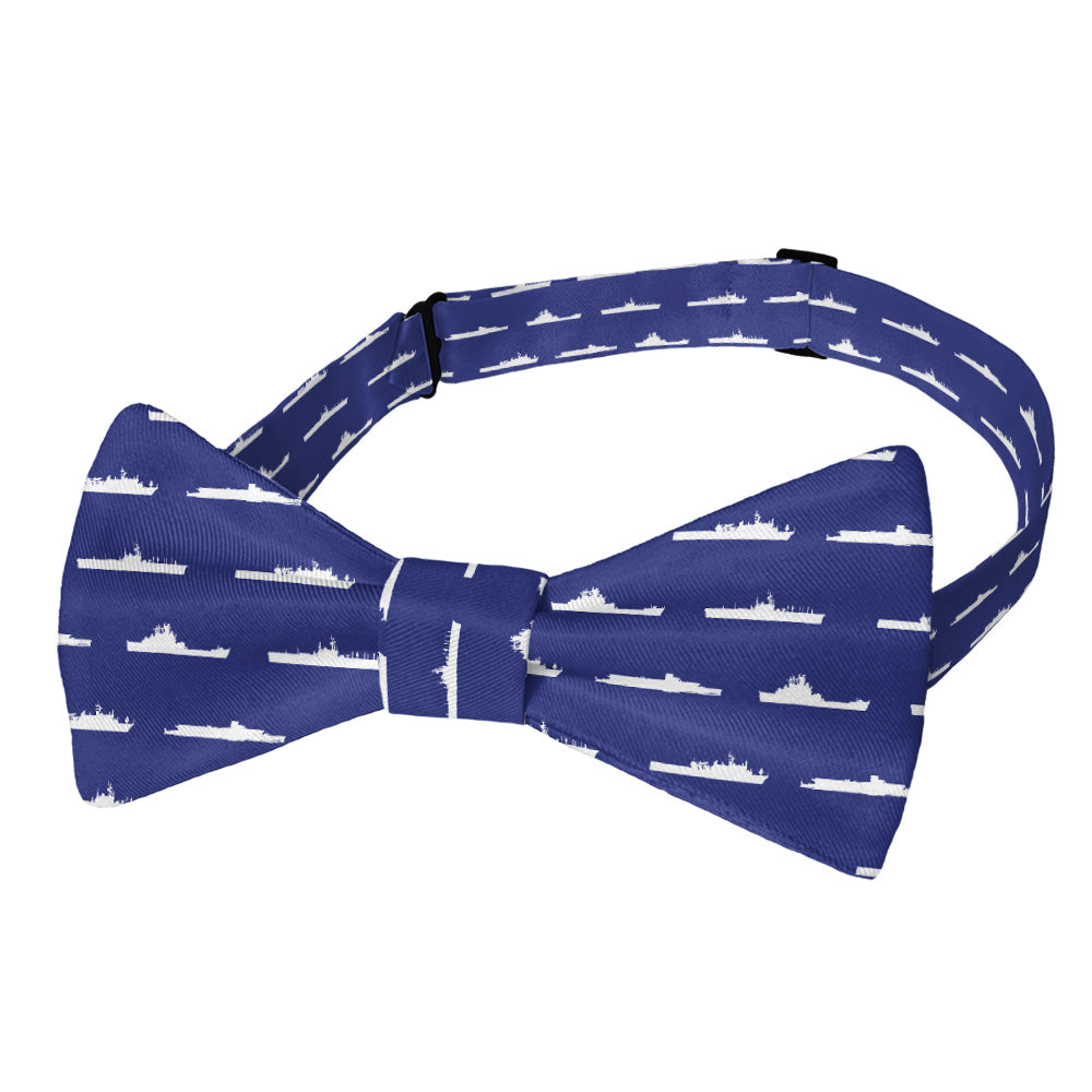 Naval Ships Bow Tie - Adult Pre-Tied 12-22" -  - Knotty Tie Co.