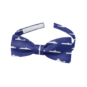Naval Ships Bow Tie - Baby Pre-Tied 9.5-12.5" -  - Knotty Tie Co.