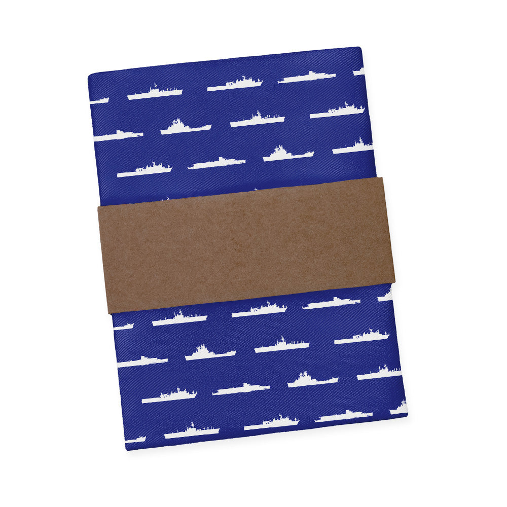 Naval Ships Pocket Square - Packaging - Knotty Tie Co.