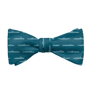 Naval Subs Bow Tie - Adult Standard Self-Tie 14-18" -  - Knotty Tie Co.