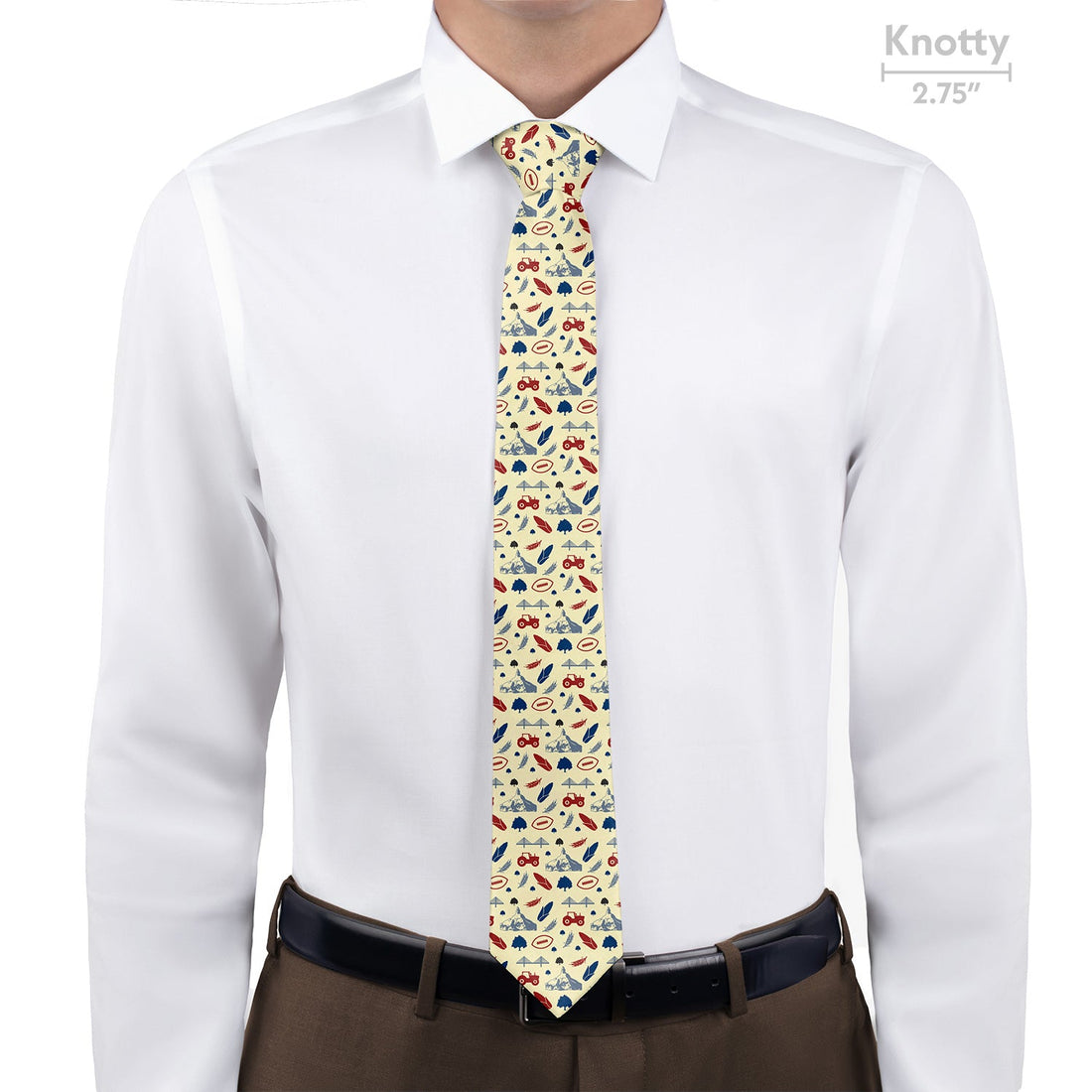 Nebraska State Heritage Necktie - Knotty - Knotty Tie Co.