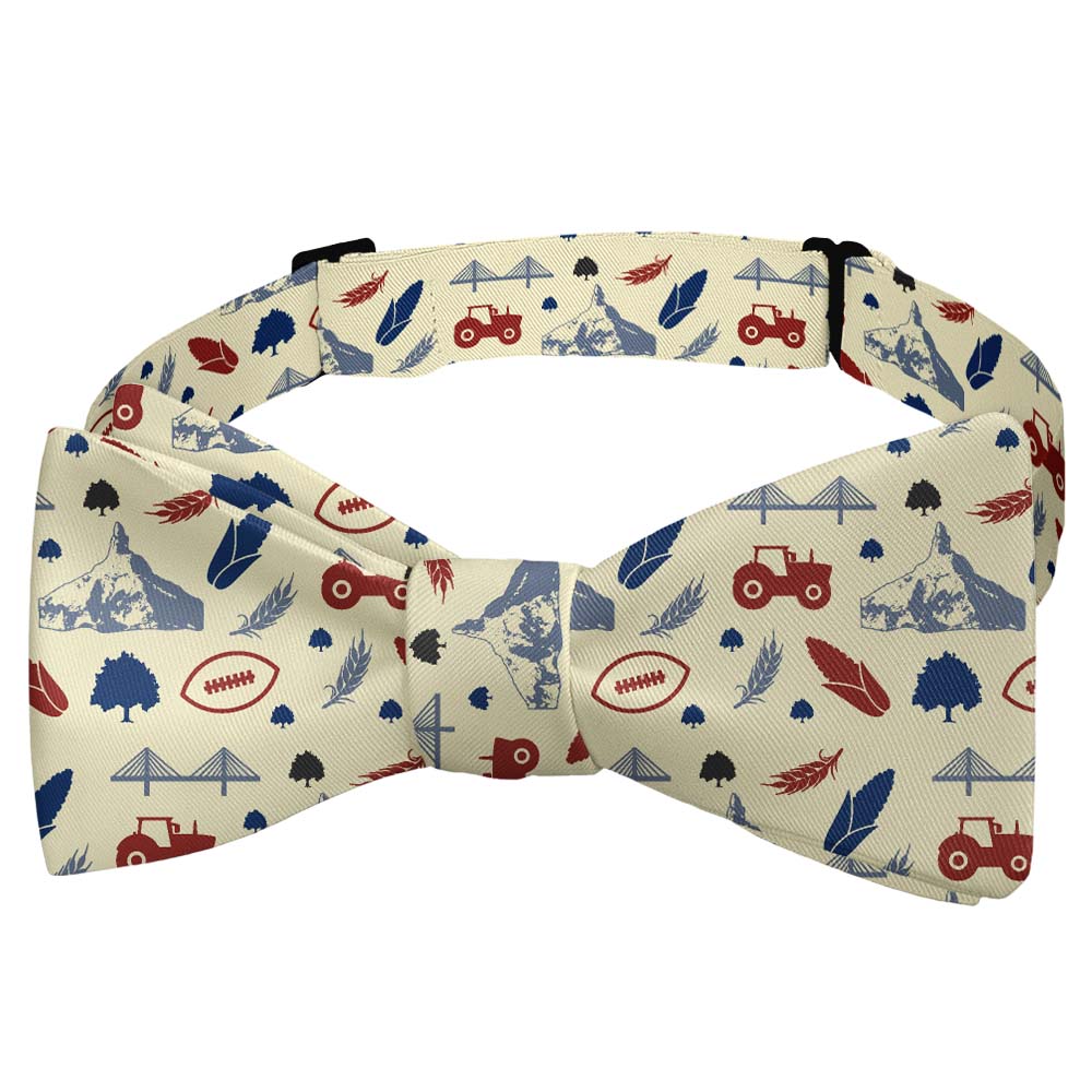 Nebraska State Heritage Bow Tie - Self Tie Bow Tie - Knotty Tie Co.