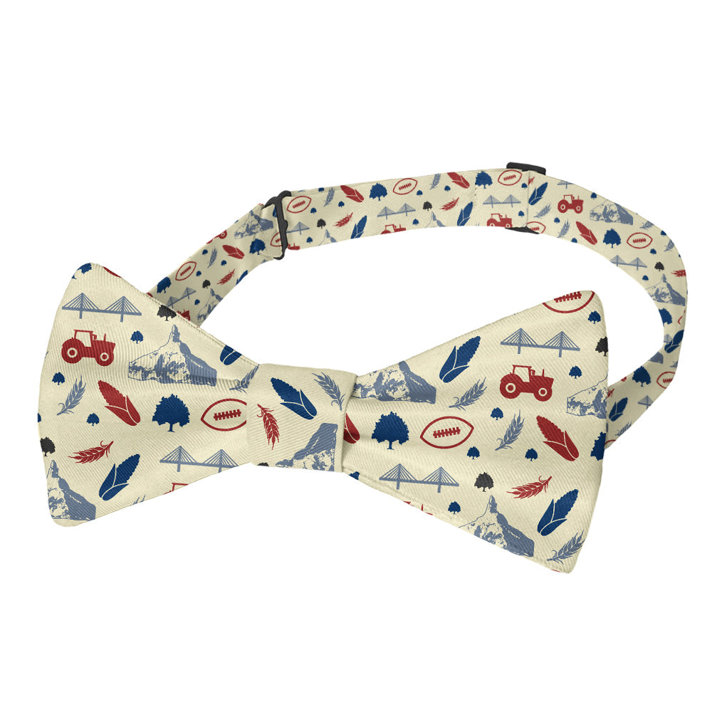 Nebraska State Heritage Bow Tie - Pre-Tied Bow Tie - Knotty Tie Co.
