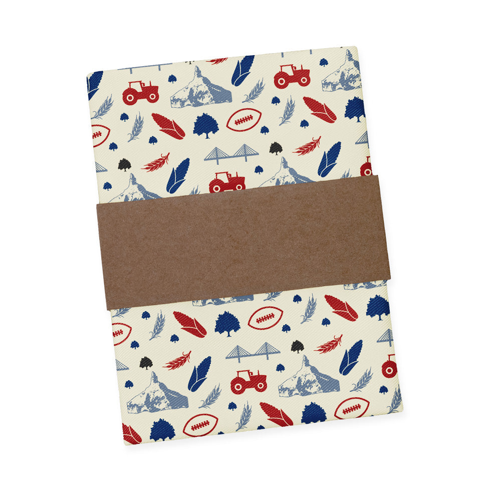 Nebraska State Heritage Pocket Square - Packaging - Knotty Tie Co.