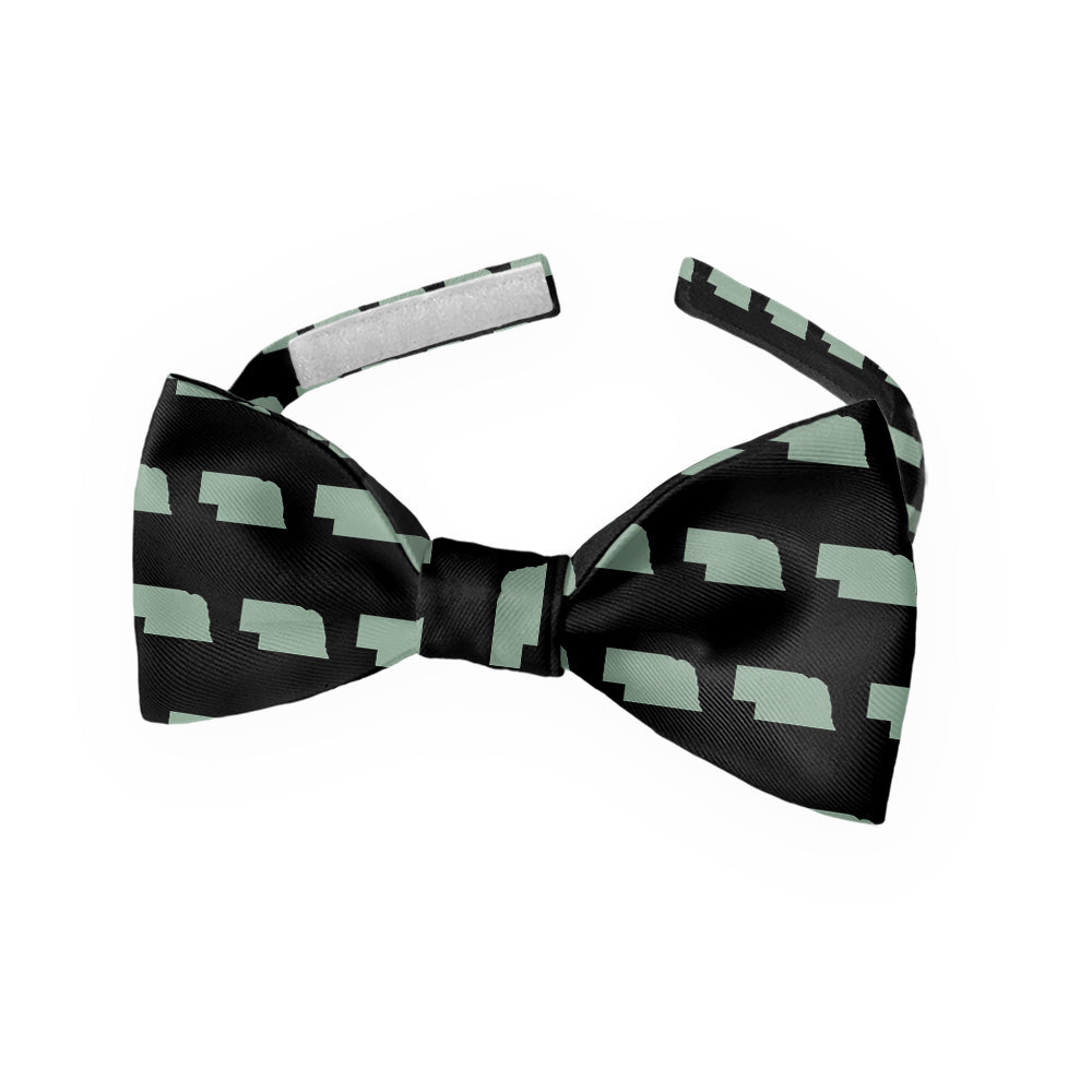 Nebraska State Outline Bow Tie - Kids Bow TIe - Knotty Tie Co.