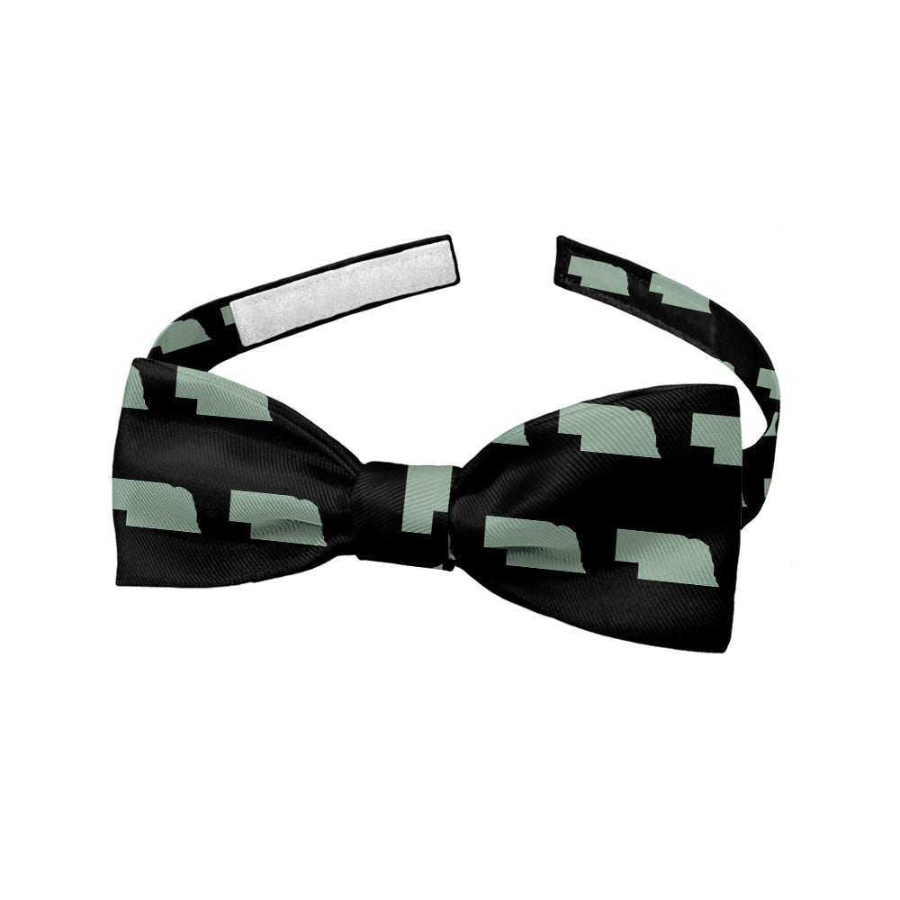 Nebraska State Outline Bow Tie - Baby Bow Tie - Knotty Tie Co.