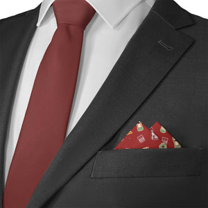 Negroni Pocket Square - Matching Necktie - Knotty Tie Co.