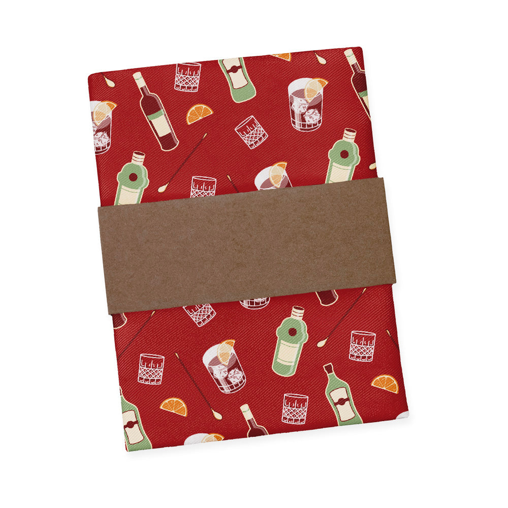 Negroni Pocket Square - Packaging - Knotty Tie Co.