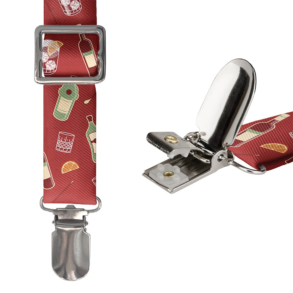 Negroni Suspenders - Hardware and Strap - Knotty Tie Co.