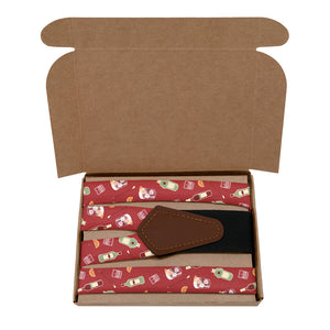 Negroni Suspenders - Kraft Gift Box Packaging - Knotty Tie Co.