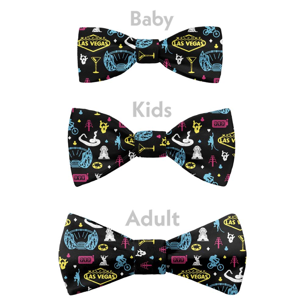 Nevada State Heritage Bow Tie - Bow Sizes - Knotty Tie Co.