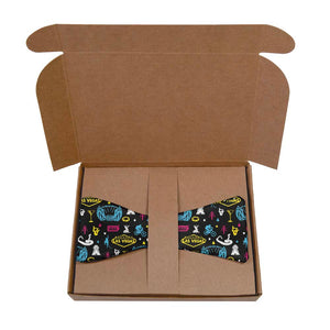 Nevada State Heritage Bow Tie- Kraft Gift Box Packaging - Knotty Tie Co.