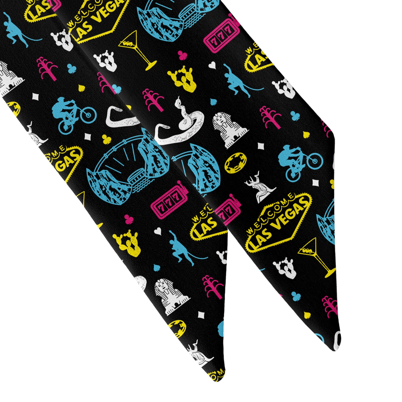 Nevada State Heritage Hair Scarf - Scarf Tapered Ends - Knotty Tie Co.