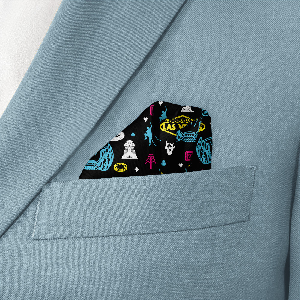 Nevada State Heritage Pocket Square - Wave Fold - Knotty Tie Co.