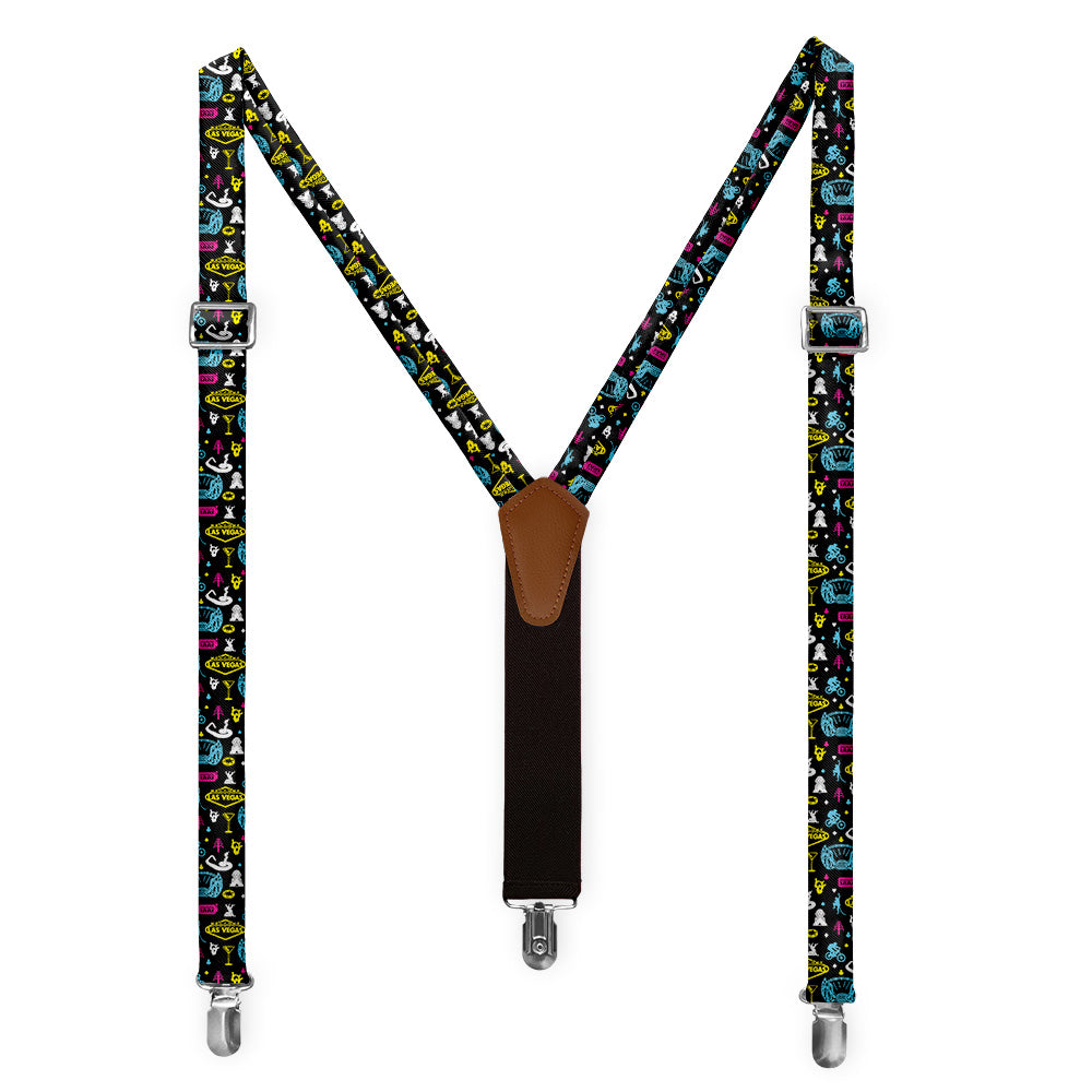 Nevada State Heritage Suspenders - Full Front View - Knotty Tie Co.