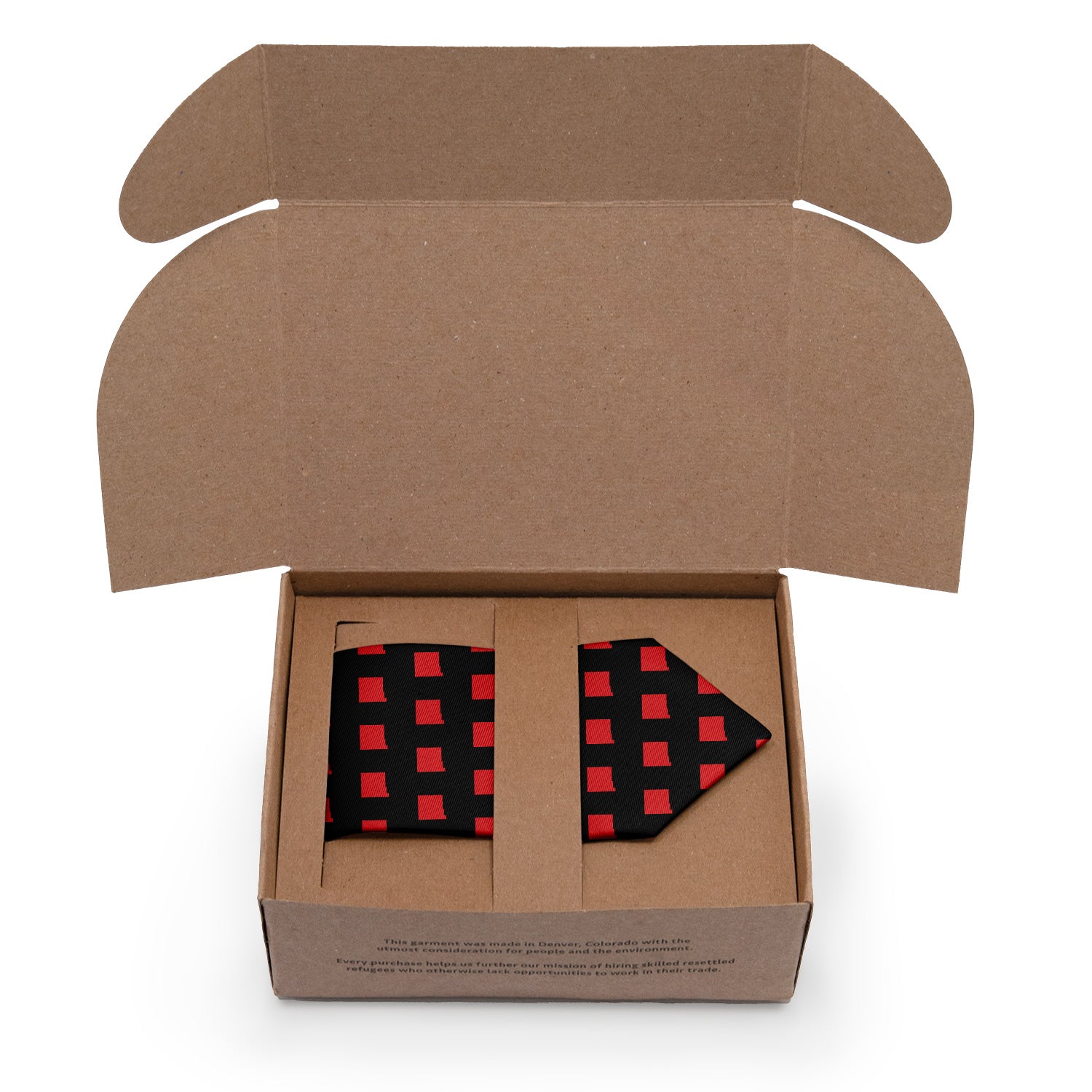 New Mexico State Outline Necktie - Packaging - Knotty Tie Co.