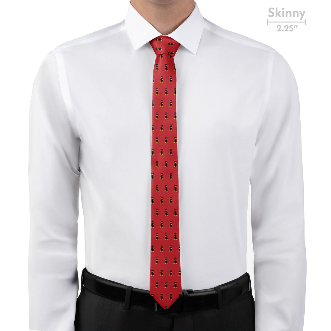 New Zealand Huntaway Necktie - Skinny - Knotty Tie Co.