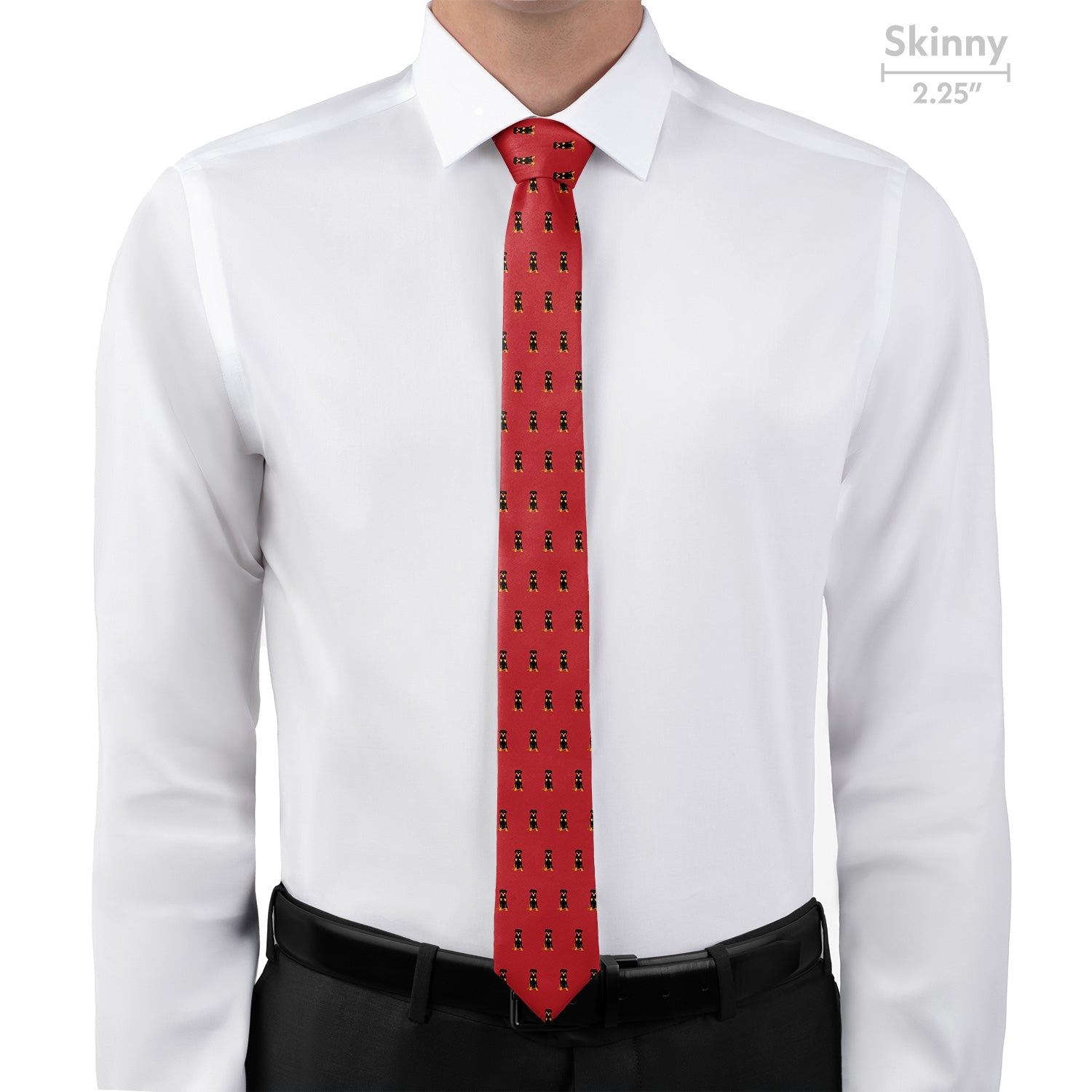New Zealand Huntaway Necktie - Skinny - Knotty Tie Co.