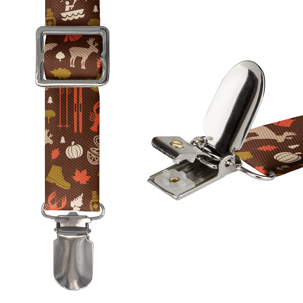 New Hampshire State Heritage Suspenders - Hardware and Strap - Knotty Tie Co.